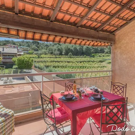 Splendid Flat With Terrace And Swimming Pool - Dodo Et Tartine Apartment